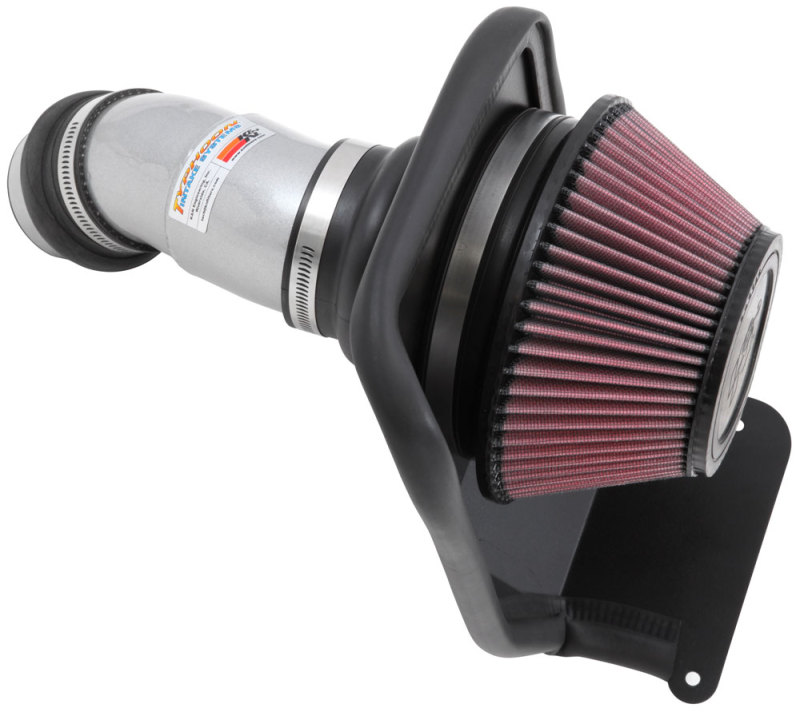 Kia Soul Performance Air Intake - K&N Engineering - Typhoon - Silver - `14-`20